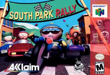 South Park Rally (USA) box cover front